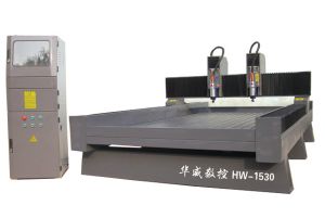 和田墨玉县双头石材雕刻机HW-1530